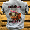 Southern Chics Straight Outta Shape But Heifer I&#39;m Trying Comfort Colors T-Shirt