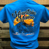 Southern Chics Mountain Mama Mom Girlie Bright T Shirt