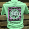 Southern Chics Apparel Preppy Cotton Mint Country Girlie Bright T Shirt