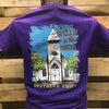 Southern Chics Sundays in the South Church Christian Girlie Bright T Shirt