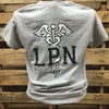 Southern Chics Nurse LPN Licensed Practical Nurse Girlie Bright T Shirt