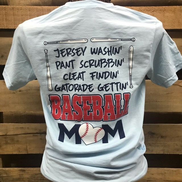 Baseball Mom shirt, Funny Baseball Mom tshirt, Trendy Baseball Mama Tee