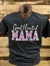 Southern Chics Apparel Good Hearted Mama Canvas Bright T Shirt