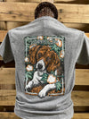 Southern Chics Beagle Dog in Cotton Bright T Shirt