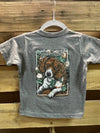 Backwoods Born &amp; Raised Beagle Dog in Cotton Bright Unisex Toddler Youth T Shirt