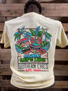 Southern Chics Apparel Aloha Let&#39;s Luau Comfort Colors Girlie Bright T Shirt