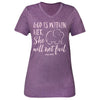 Simply Faithful By Simply Southern She Will Not Fail T-Shirt