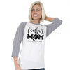 SALE Simply Faithful By Simply Southern Football Mom Long Sleeve T-Shirt