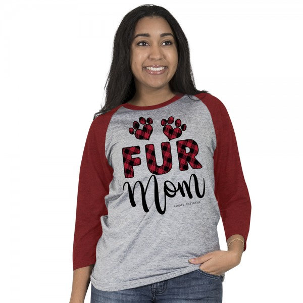 Simply Faithful By Simply Southern Fur Mom Long Sleeve T-Shirt