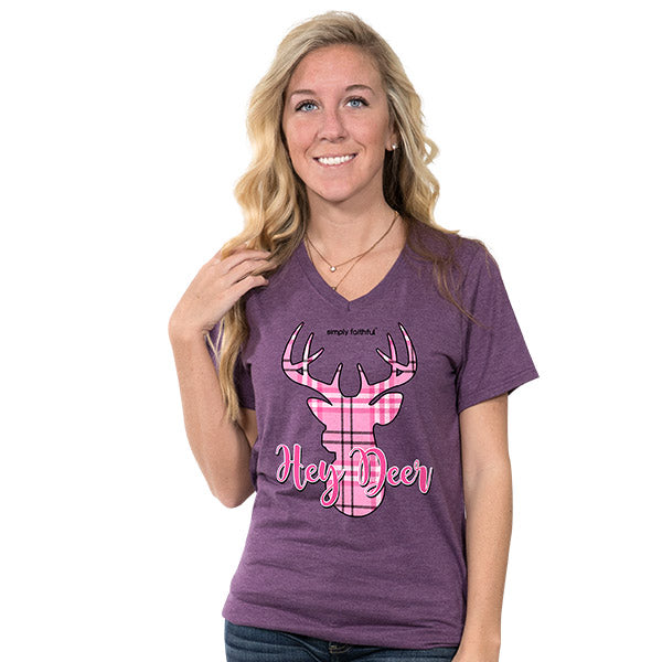 Simply Faithful By Simply Southern Hey Deer T-Shirt