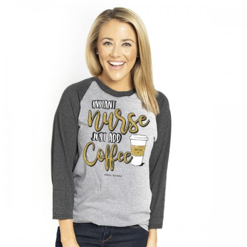 SALE Simply Faithful By Simply Southern Instant Nurse Long Sleeve T-Shirt
