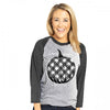Simply Faithful By Simply Southern Blessed Plaid Pumpkin Fall Long Sleeve T-Shirt