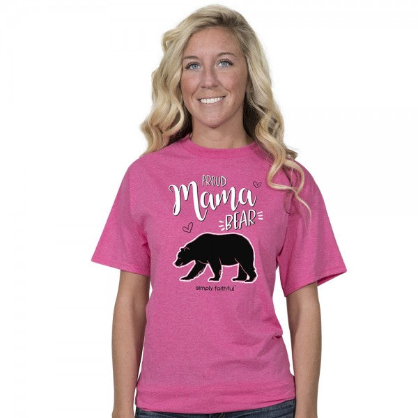 Simply Faithful By Simply Southern Proud Mama Bear T-Shirt