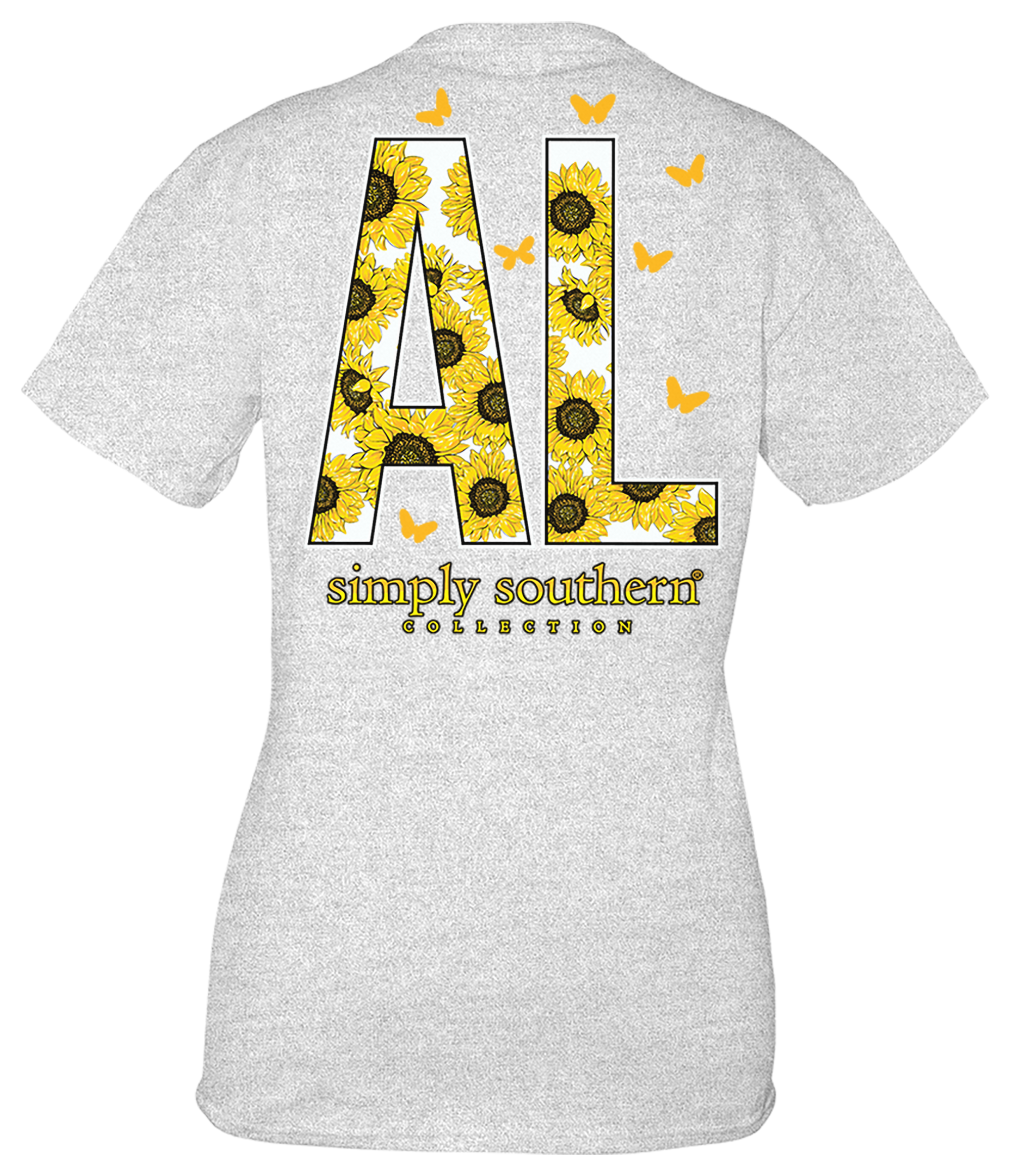 Simply Southern Preppy Alabama Sunflower T-Shirt