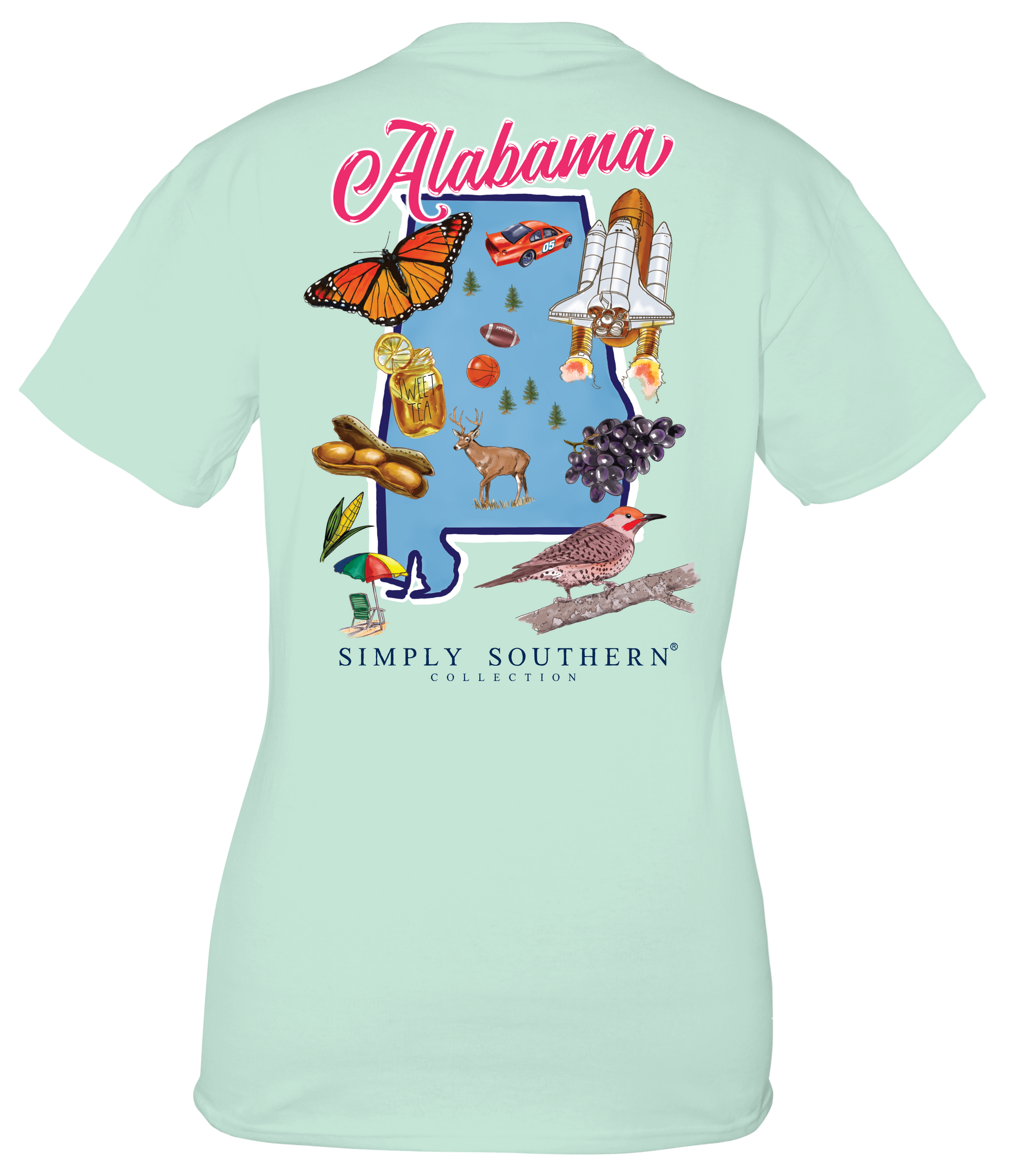 Simply Southern Preppy Alabama Breeze T-Shirt