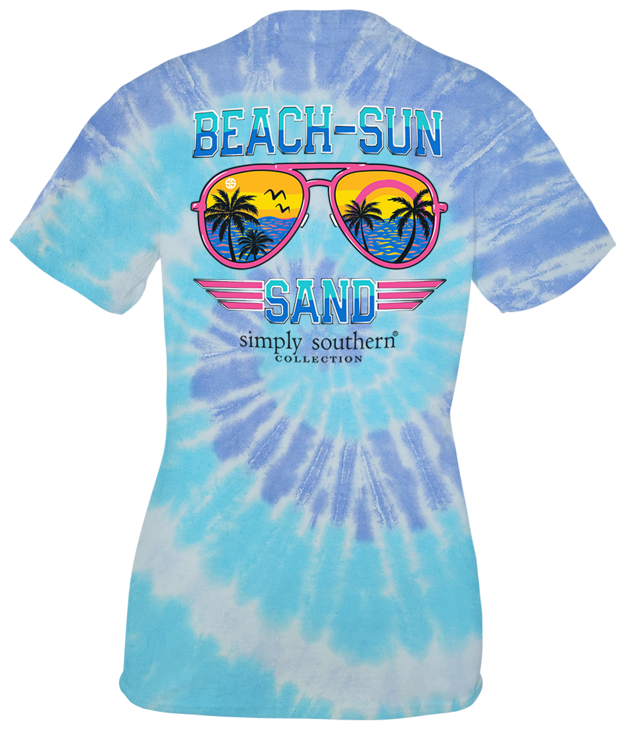 SALE Simply Southern Beach Sun Sand Aviator T-Shirt