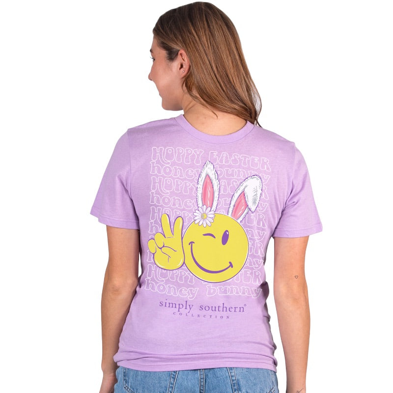 Simply Southern Happy Easter Bunny Soft T-Shirt