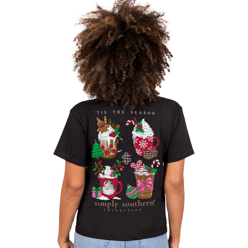 SALE Simply Southern Christmas Drinks Holiday T-Shirt