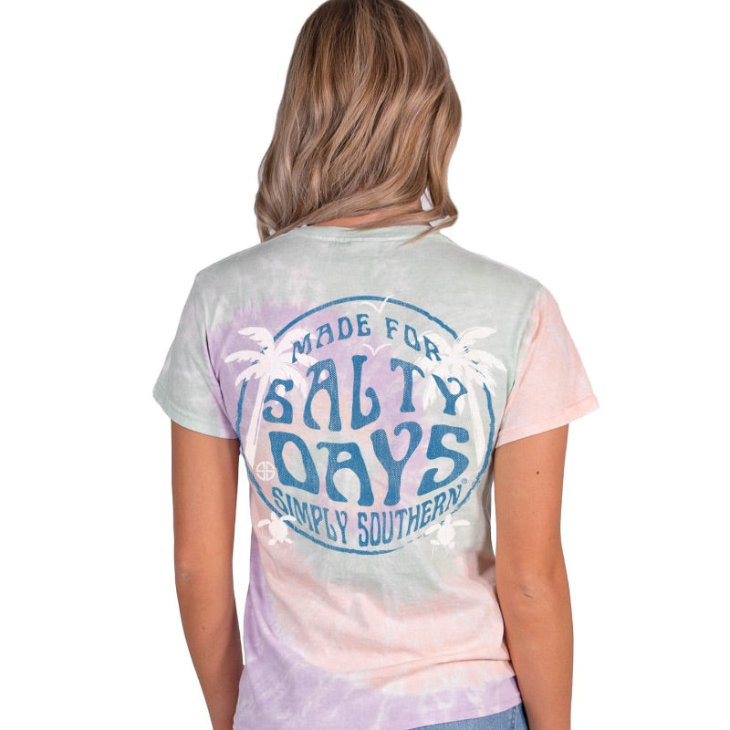 Simply Southern Salty Beach Tie Dye T-Shirt