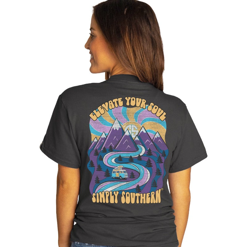 Simply Southern Preppy Elevate Your Soul T-Shirt - SimplyCuteTees