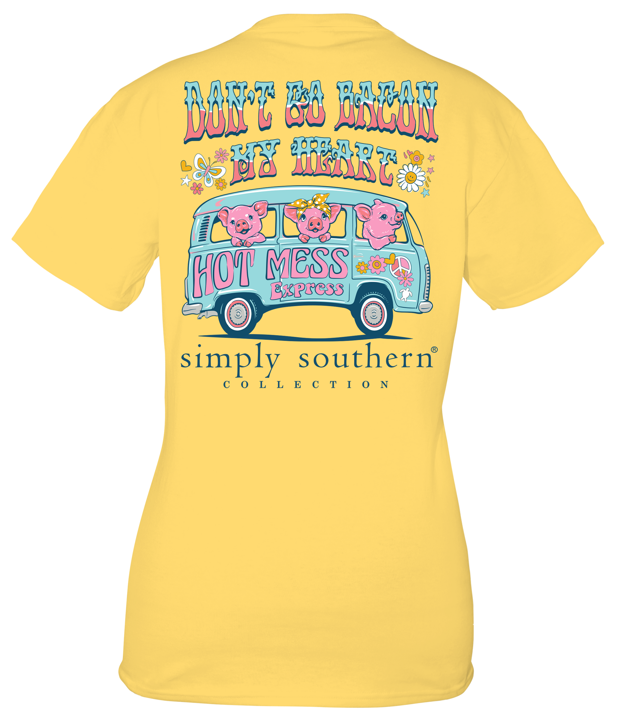 Simply Southern Preppy Hot Mess Express Pig T-Shirt