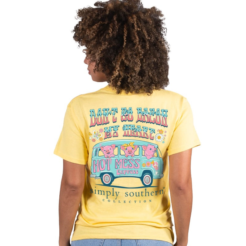 Simply Southern Preppy Hot Mess Express Pig T-Shirt