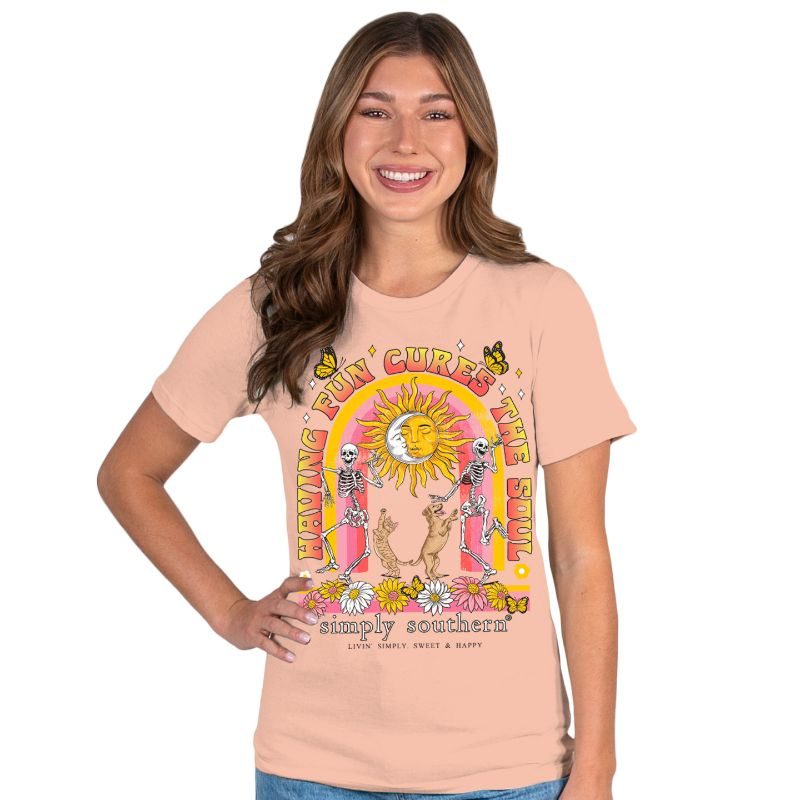 SALE Simply Southern Fun Cures The Soul T-Shirt