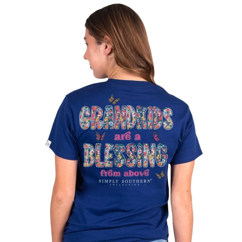 Simply Southern Grandkids Are a Blessing T-Shirt