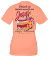 Simply Southern Preppy Raised On Nuggets &amp; Jesus T-Shirt