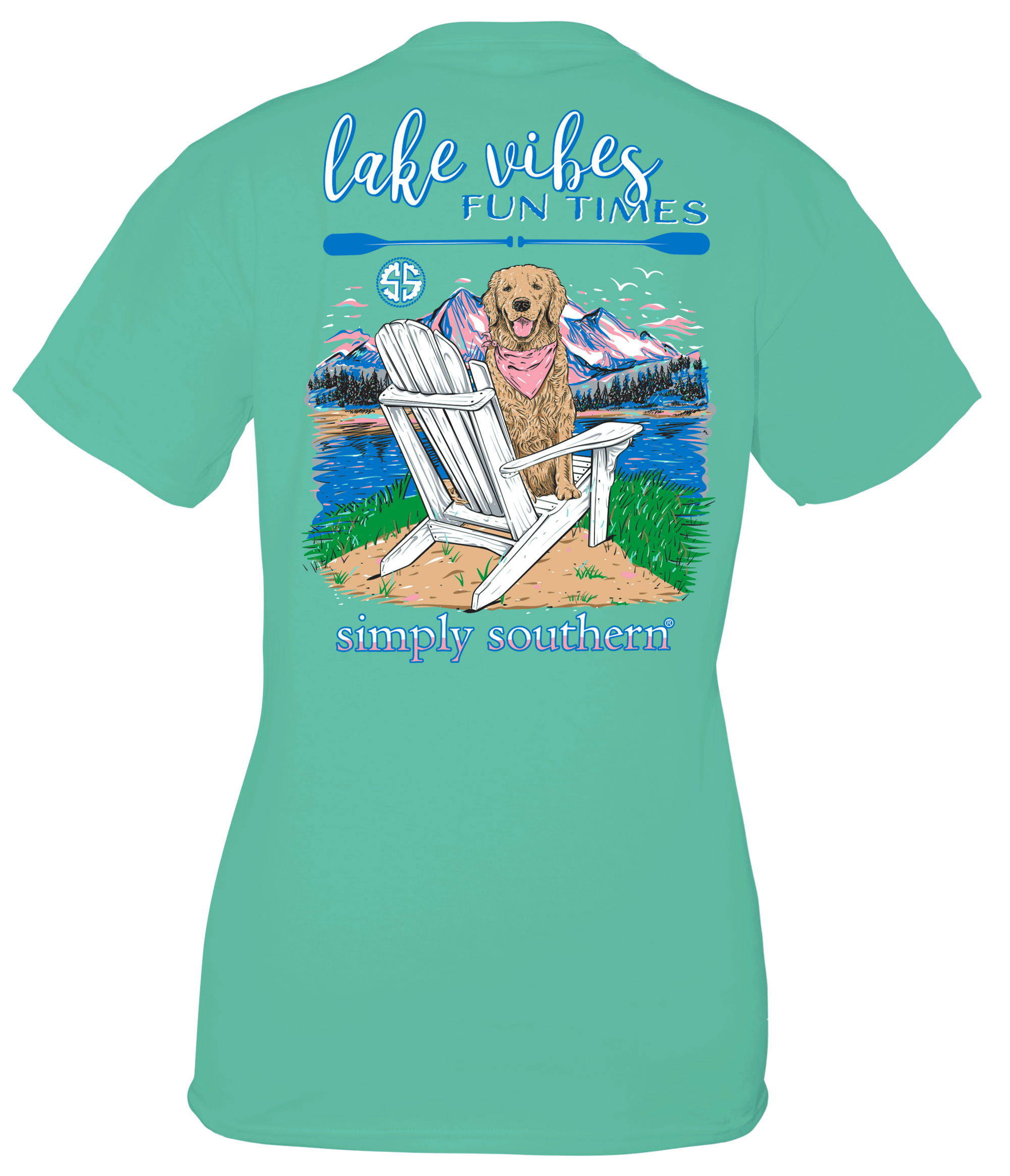 SALE Simply Southern Preppy Lake Vibes Fun Times T-Shirt
