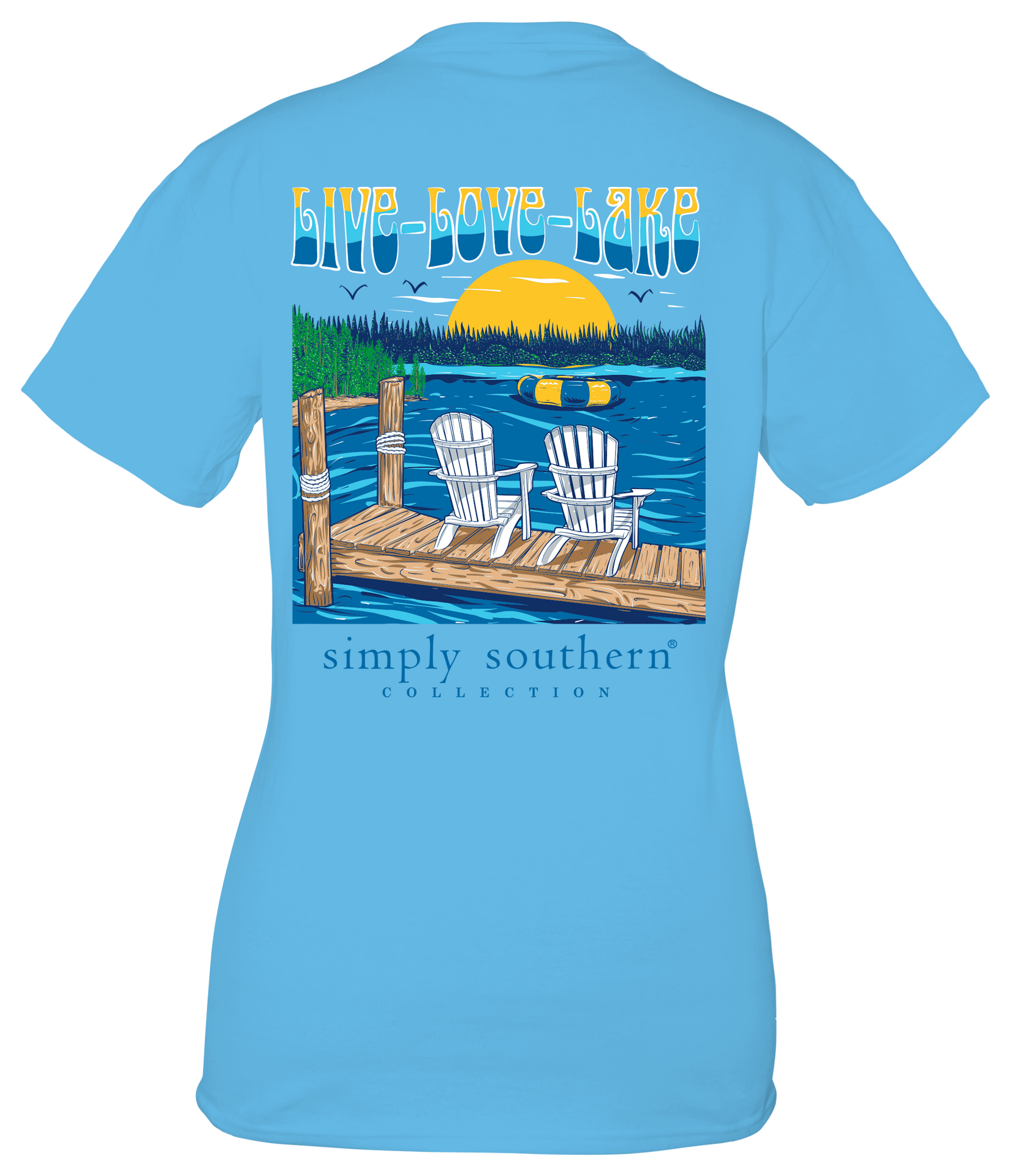 Simply Southern Live Love Lake Soft T-Shirt