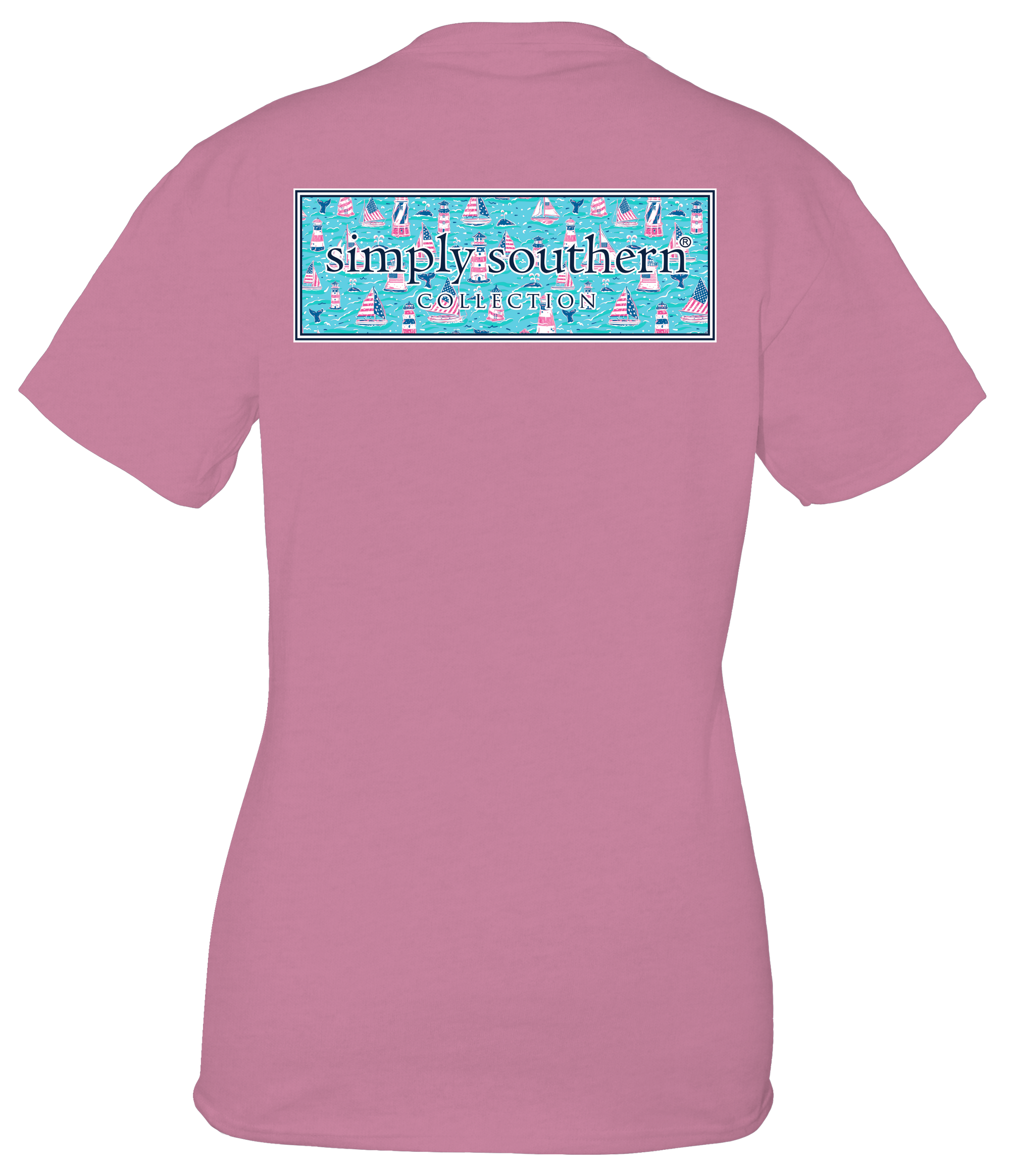 Simply Southern Preppy Classic Lighthouse Logo T-Shirt