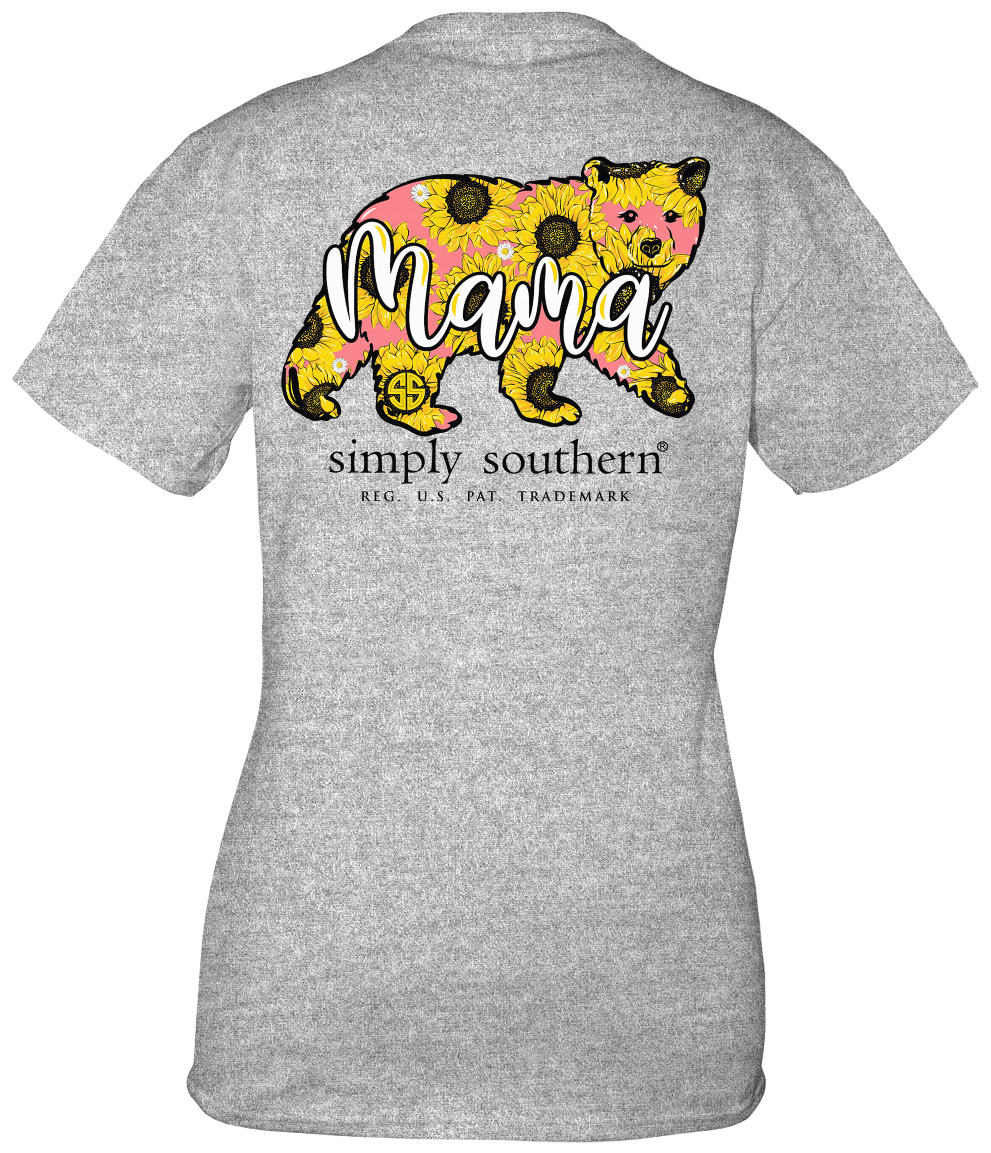 Simply Southern Preppy Sunflower Mama Bear T-Shirt
