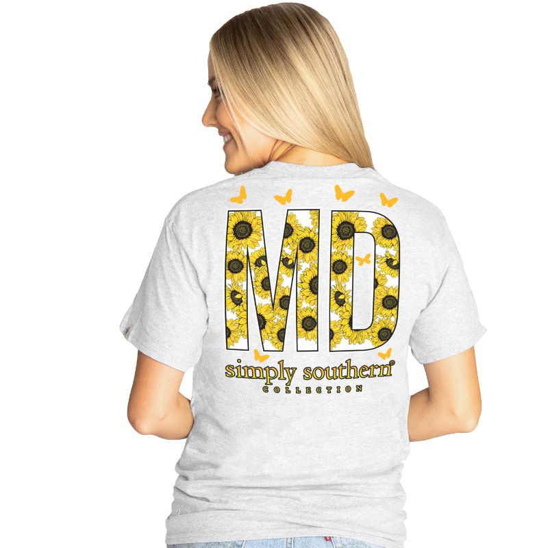 Simply Southern Preppy Maryland Sunflower T-Shirt