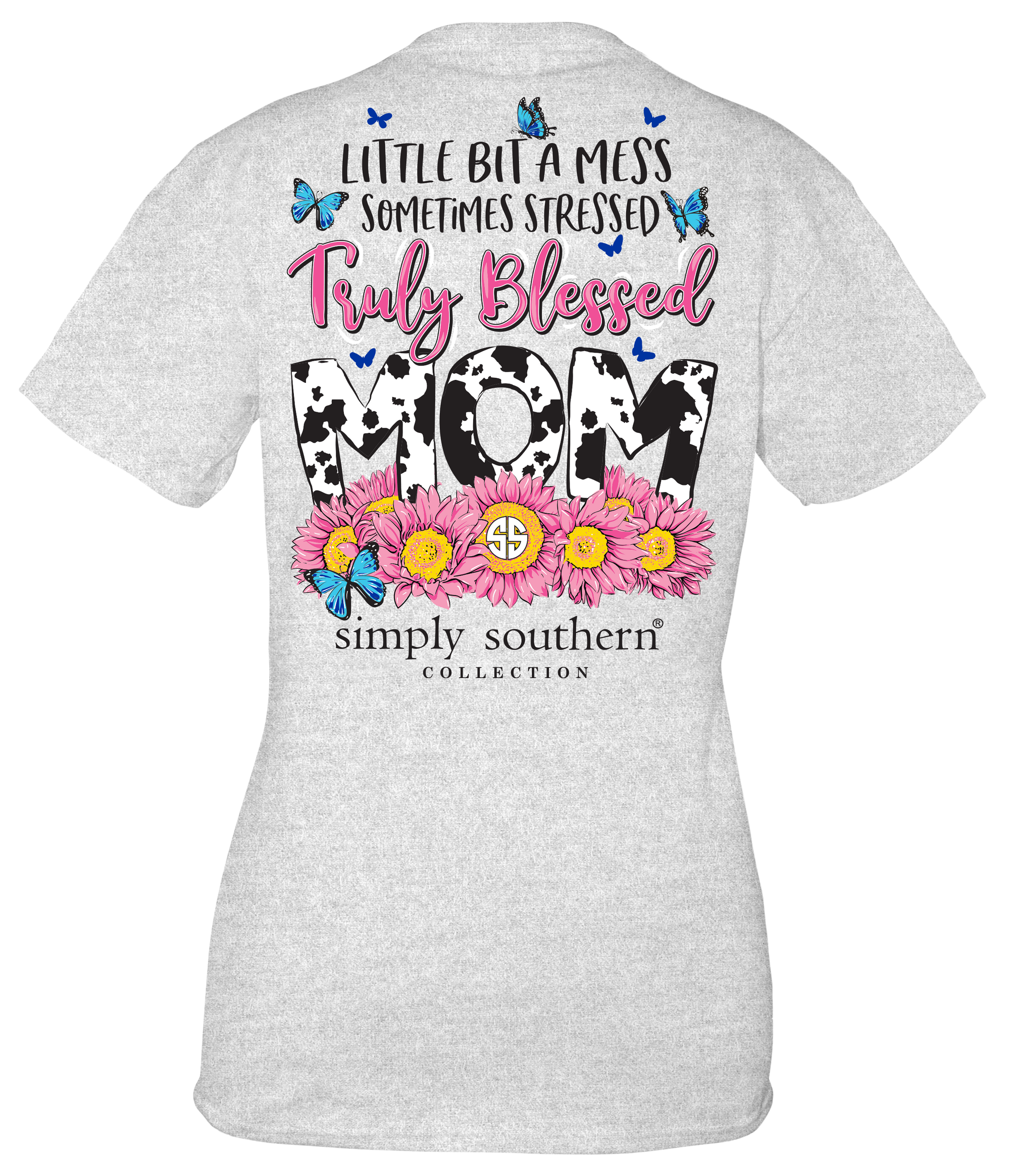 Simply Southern Preppy Truly Blessed Mom T-Shirt