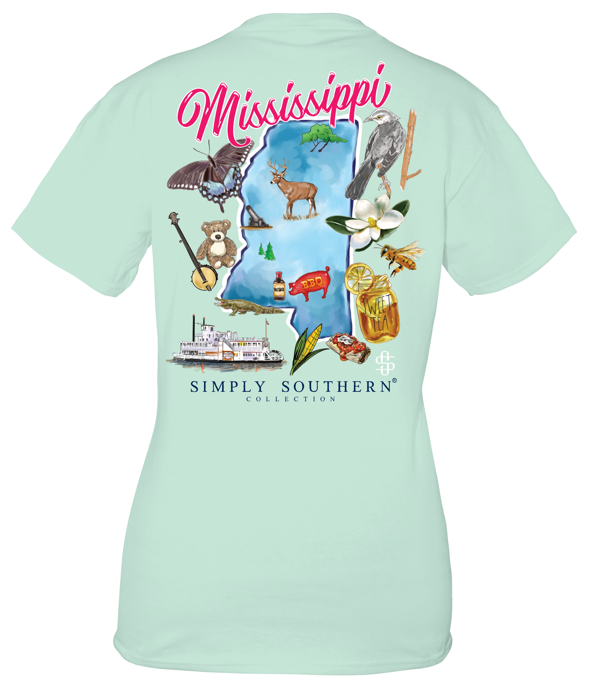 Simply Southern Preppy Mississippi Breeze T-Shirt