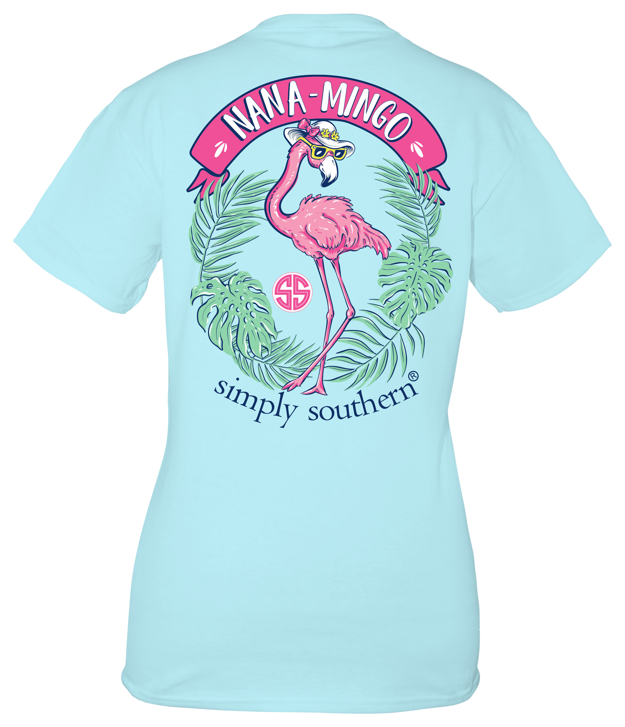 Simply Southern Preppy Nana Flamingo T-Shirt