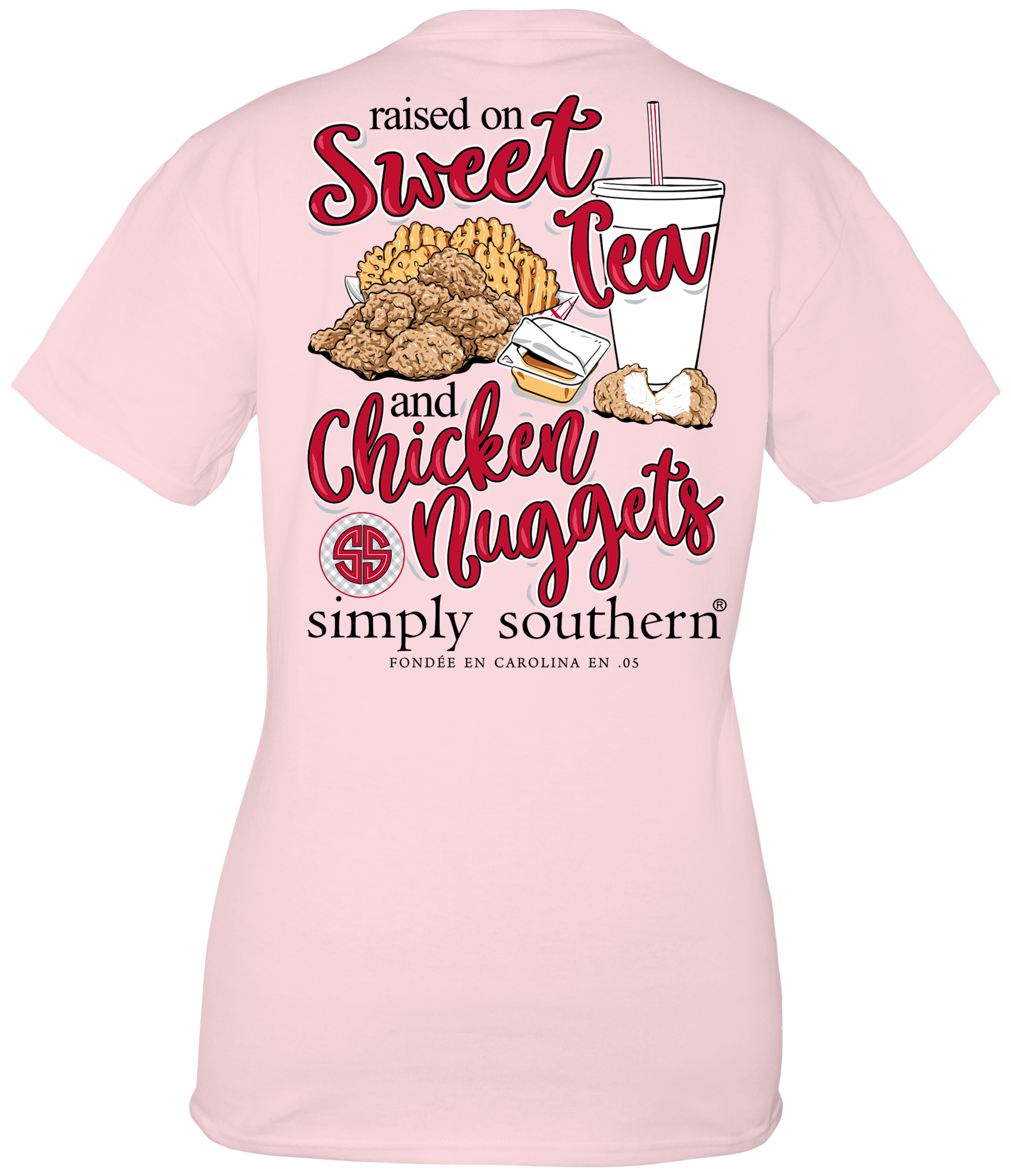 Simply Southern Preppy Sweet Tea &amp; Nuggets T-Shirt