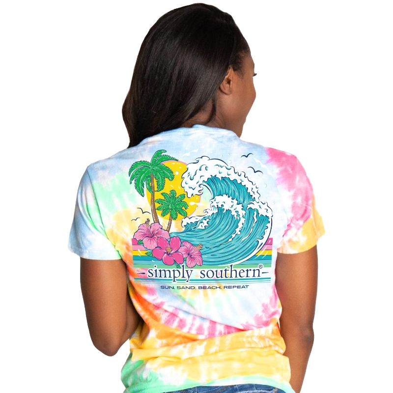 SALE Simply Southern Sun Sand Beach Repeat T-Shirt
