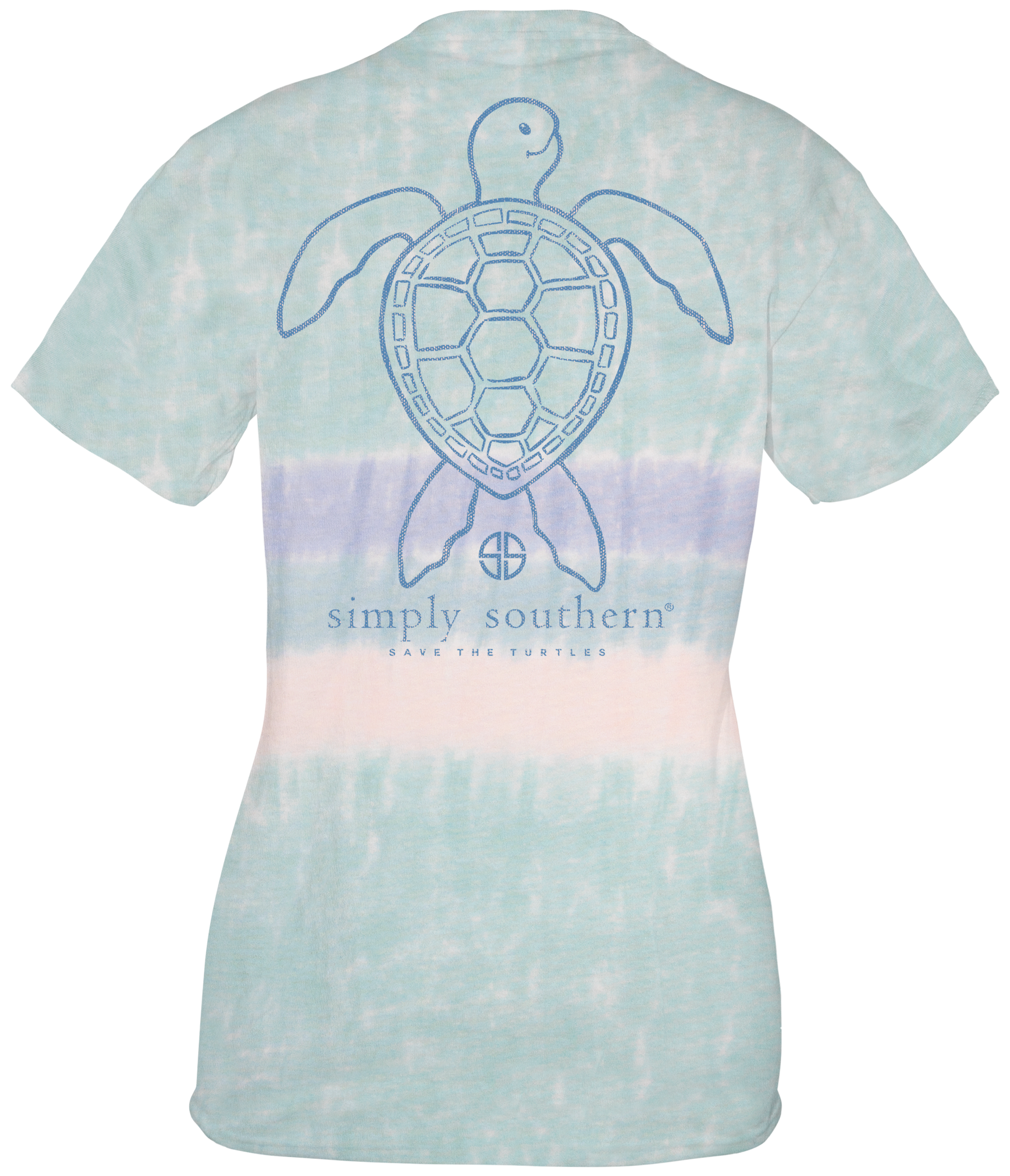 SALE Simply Southern Classic Turtle Folly Tie Dye T-Shirt