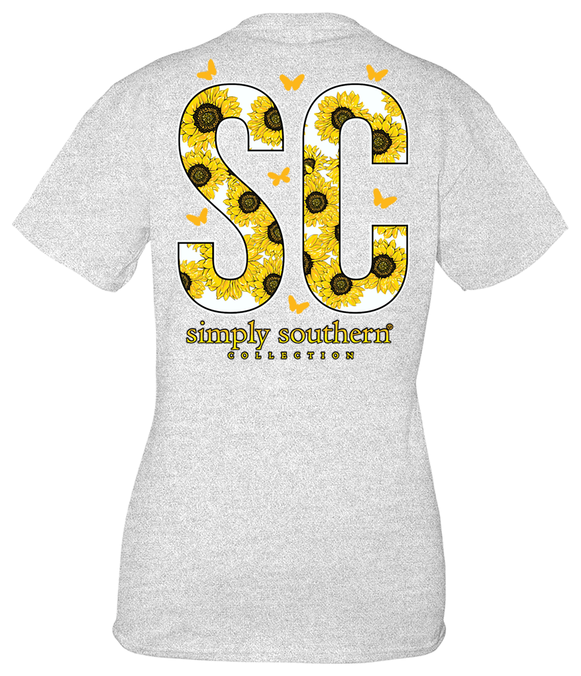 Simply Southern Preppy South Carolina Sunflower T-Shirt