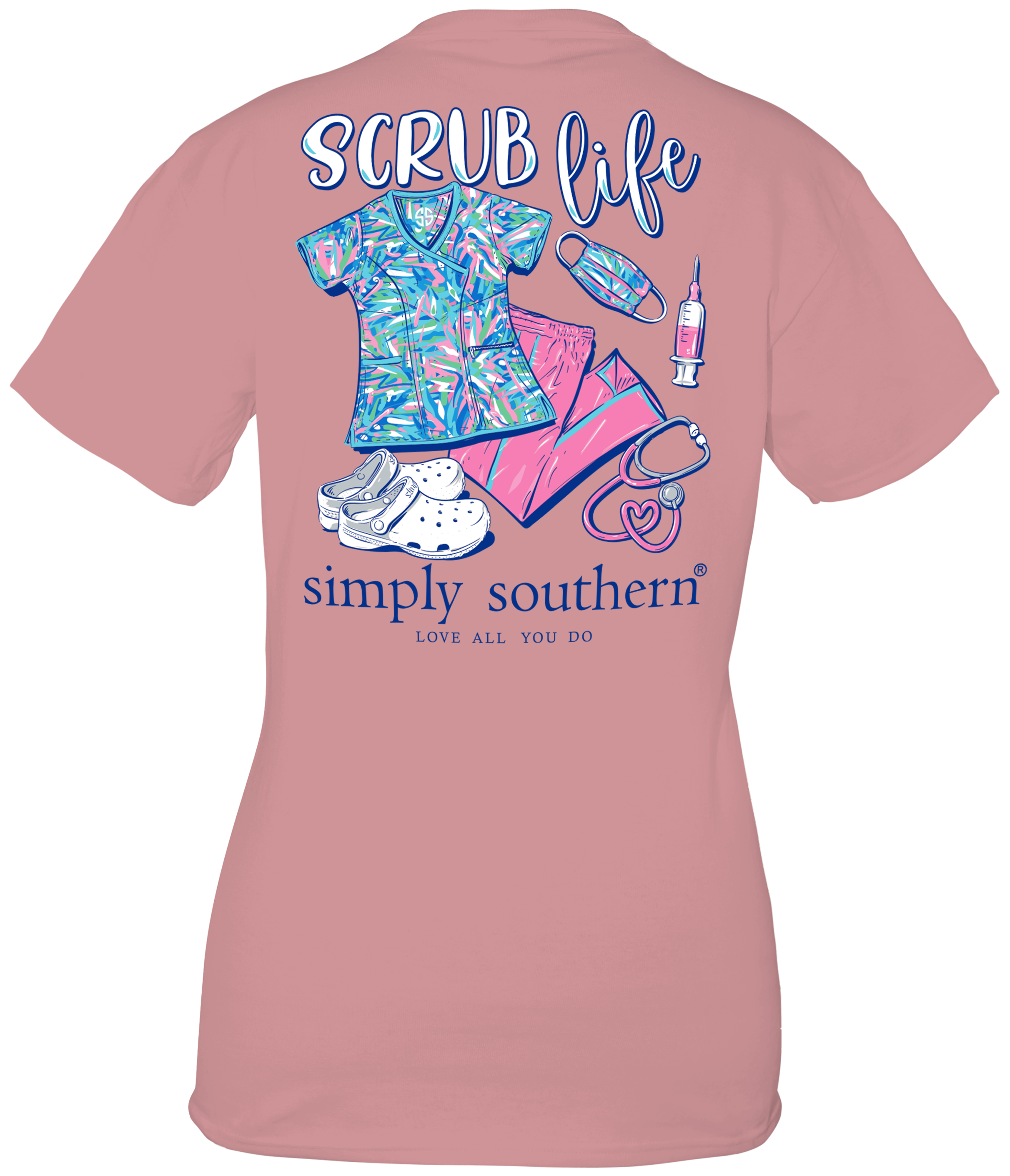 Southern couture scrub life online