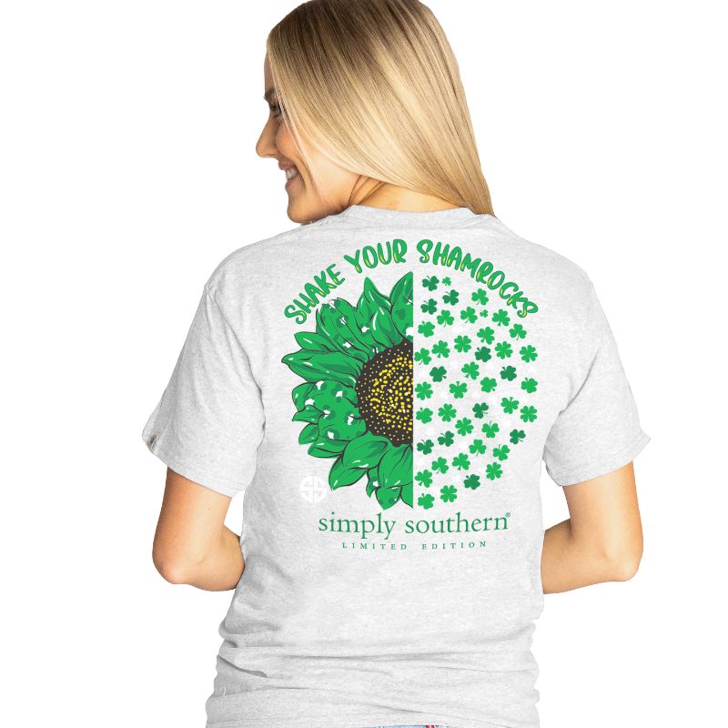 Simply Southern Preppy Shake Your Shamrocks Irish T-Shirt
