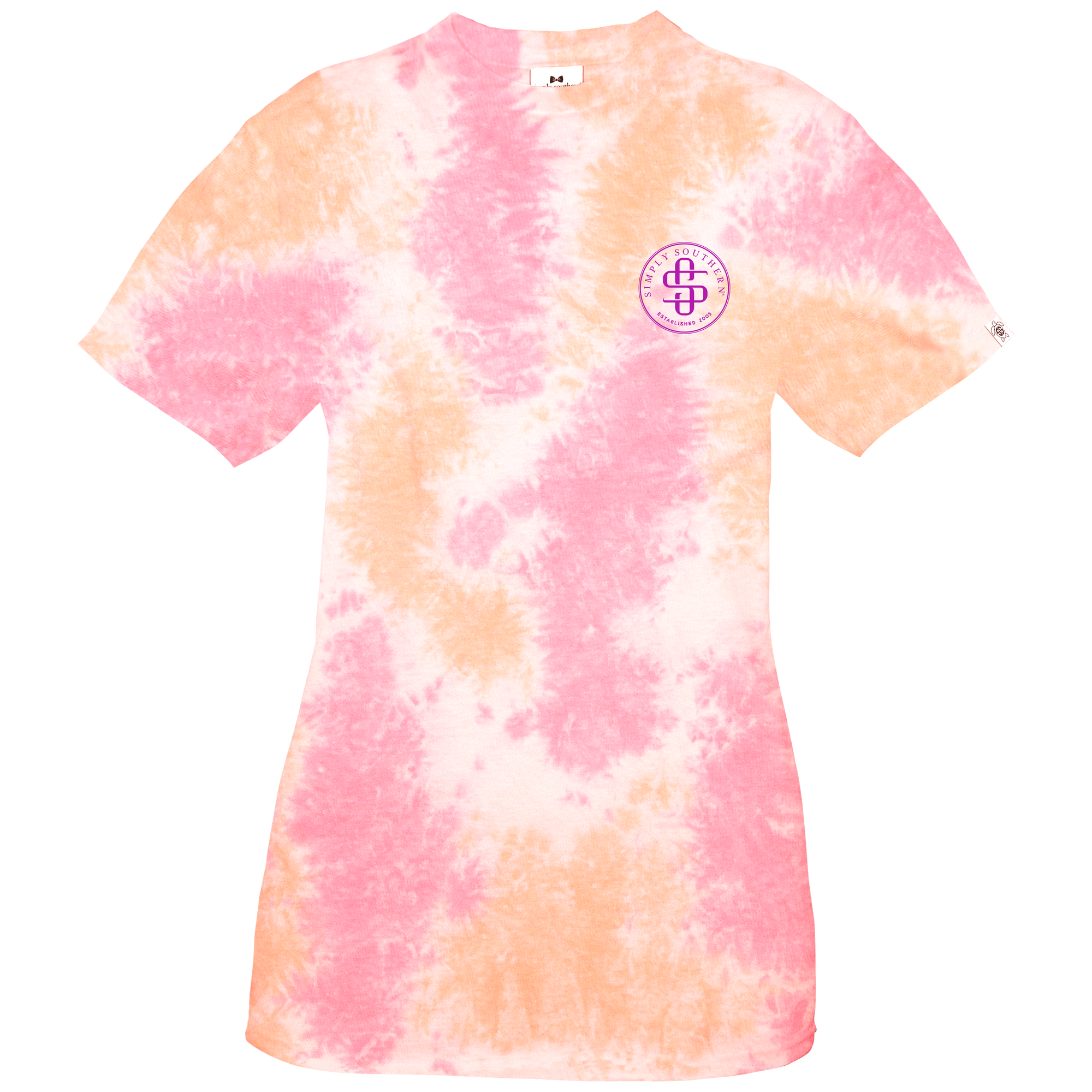 SALE Simply Southern Let Your Light Shine Tie Dye T-Shirt