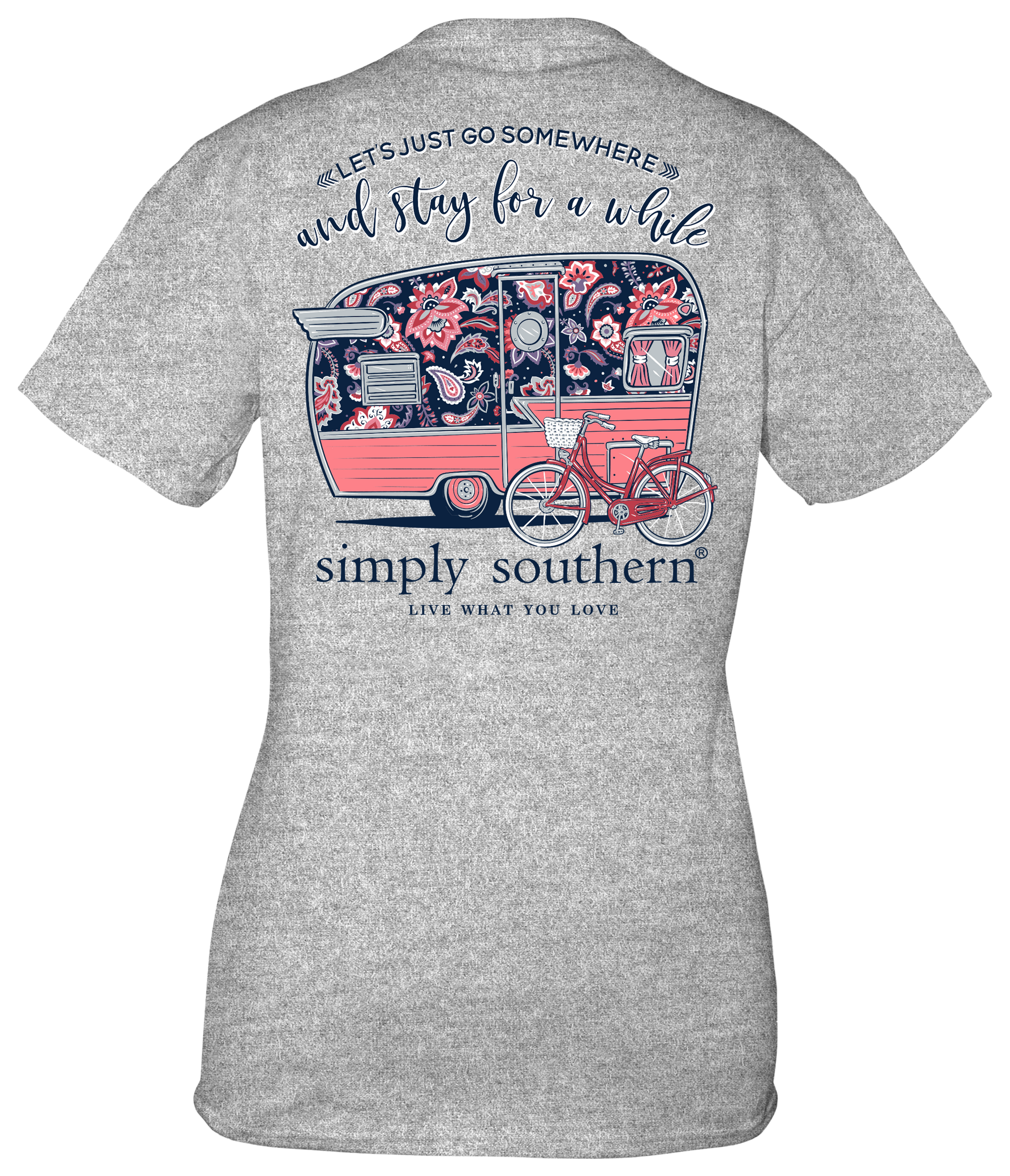 SALE Simply Southern Preppy Go Somewhere Camper T-Shirt