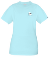 Simply Southern Preppy Georgia Ice Blue T-Shirt