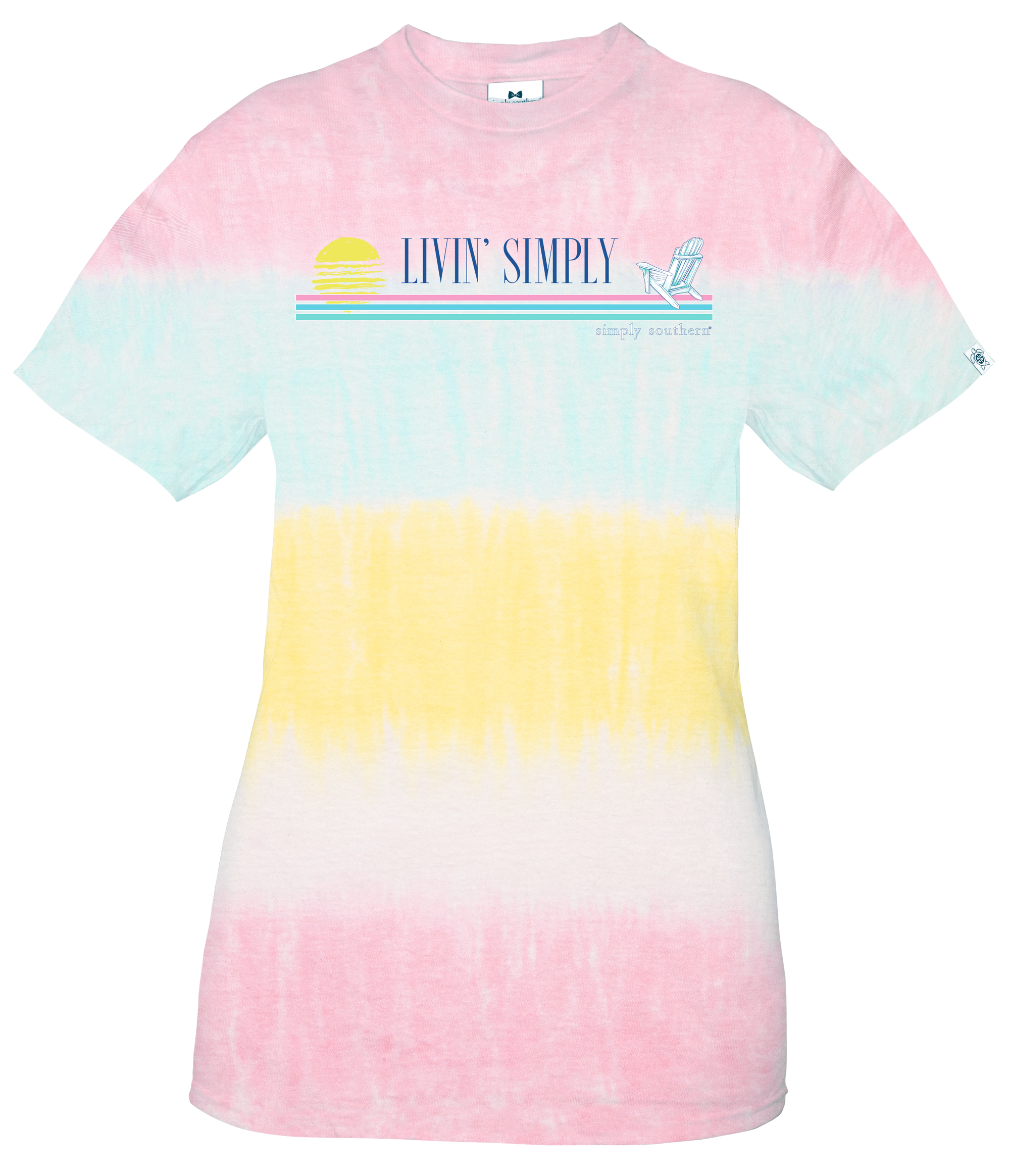 Simply Southern Sunshine Beach Tie Dye T-Shirt