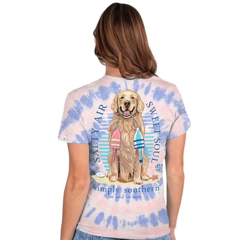 Simply Southern Sweet Soul Dog Beach Tie Dye T-Shirt