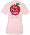 Simply Southern Preppy Teach Love Inspire Teacher T-Shirt