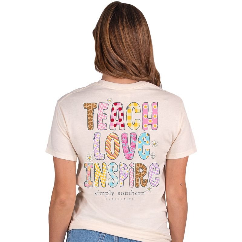 Simply Southern Teach Love Inspire Teacher T-Shirt